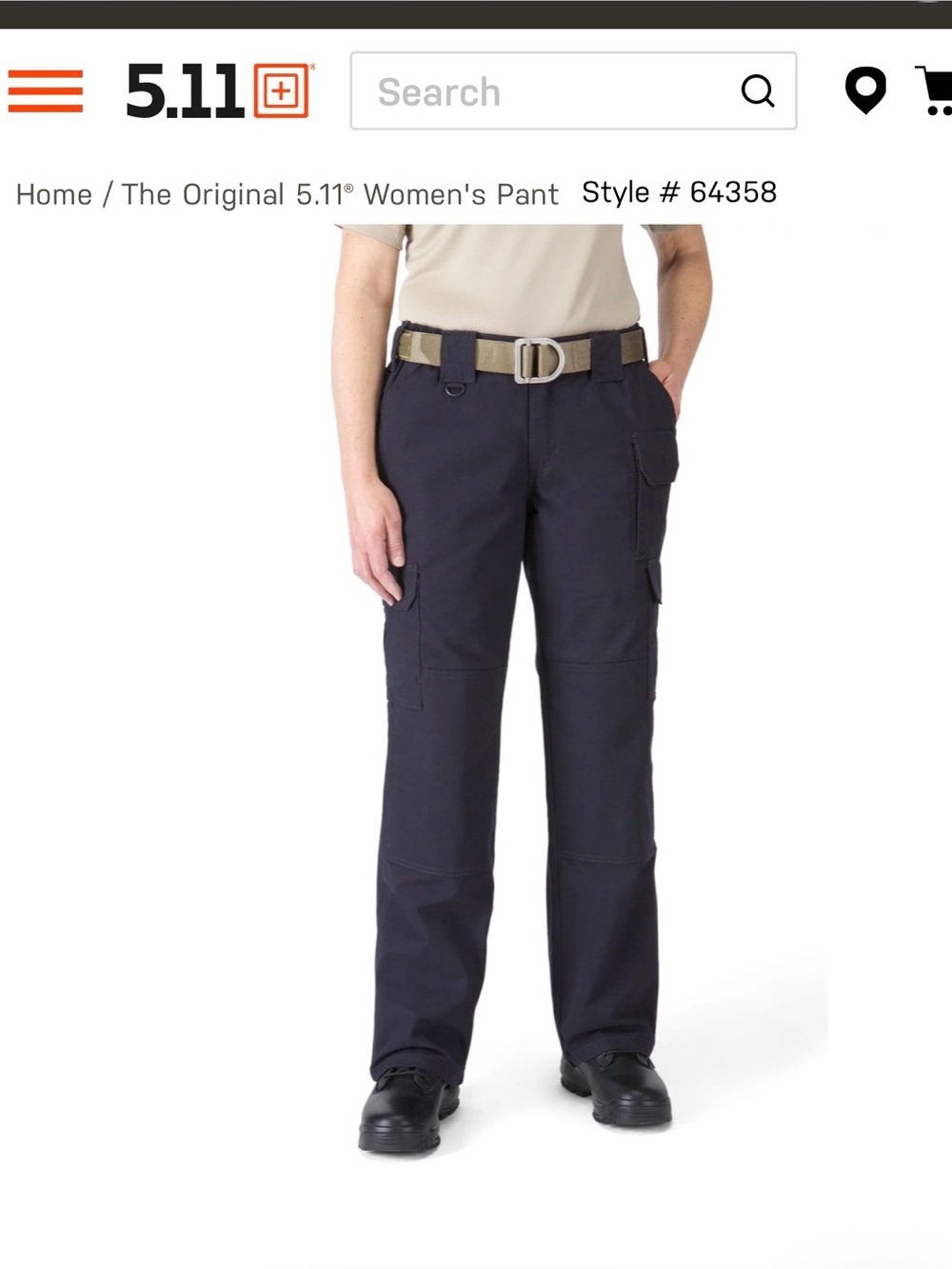 5.11 Tactical Women's Cargo Pants Navy 1st Responder 3 Pairs Size 6 & 2 pairs 8